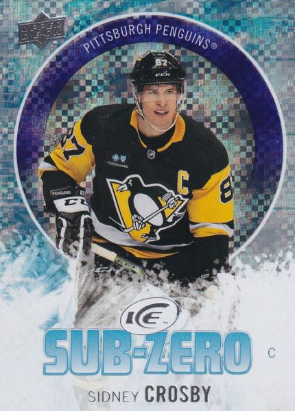 insert karta SIDNEY CROSBY 23-24 UD Ice Sub-Zero číslo SZ-22